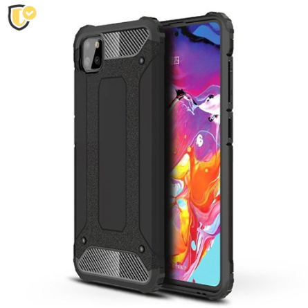 Defender II Silikonska Anti Shock Maskica za Samsung Galaxy Note 10 Lite (2020) - Crna 108419