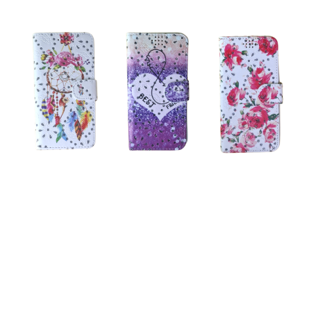 Preklopna maskica s cirkonima za Galaxy J5 (2016) - Više motiva 220008