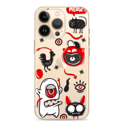 Silikonska maskica za mobitel s Doodle motivom - doodle6 239578