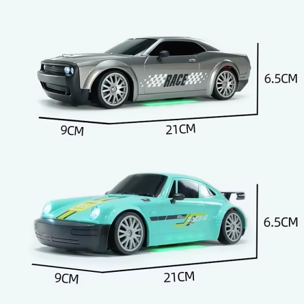 Sportski drift autić na daljinsko upravljanje - Sivi 256504