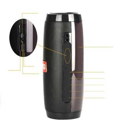 T&G RGB Bluetooth Zvučnik TG157 - Plavi 131359