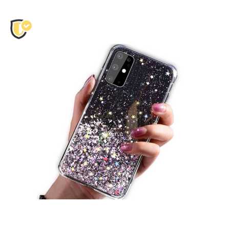 Glitter - Prozirna šljokičasta - Silikonska Maskica za iPhone X / XS - Više boja 136233