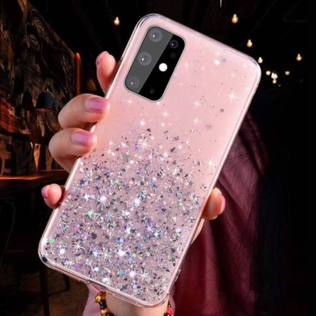 Glitter - Prozirna šljokičasta - Silikonska Maskica za Galaxy A72 / A72 (5G) - Više boja 136288