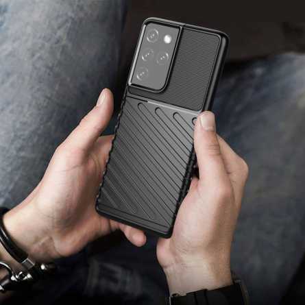 Armored Thunder Maskica za iPhone 13 Mini - Crna 181444