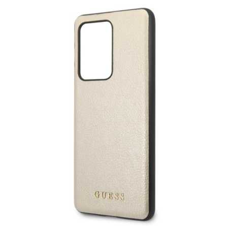 GUESS Iridescent Maskica za Galaxy S20 Ultra – Zlatna 108503