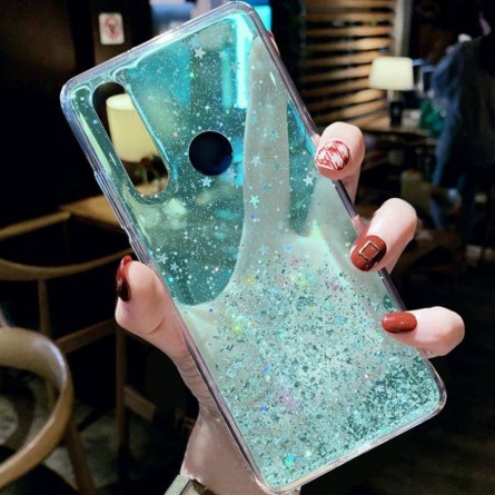 Glitter - Prozirna šljokičasta - Silikonska Maskica za Galaxy A72 / A72 (5G) - Više boja 136289
