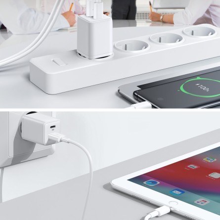 Joyroom punjač USB + USB Type C 30W PD QuickCharge 3.0 207514