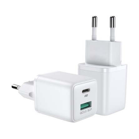 Joyroom punjač USB + USB Type C 30W PD QuickCharge 3.0 207515