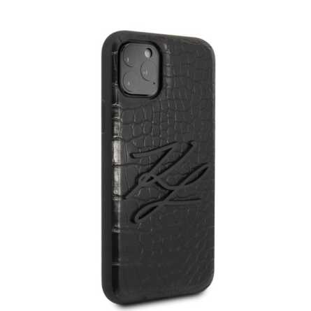 Karl Lagerfeld Black Croco maskica za iPhone 11 Pro Max 108592