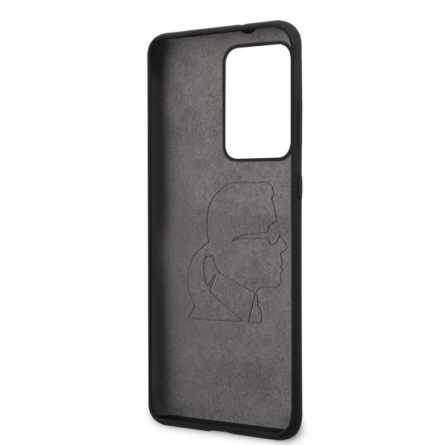 Karl Lagerfeld Silicone Ikonik maskica za Galaxy S20 Ultra – Crna 108554
