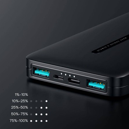 Joyroom powerbank JR-T012 10000mAh 2xUSB + USB-C + Micro USB 198719
