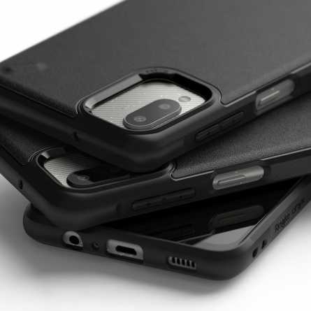Ringke FUSION Onyx Maskica za Galaxy A12 / M12 - Black 135783