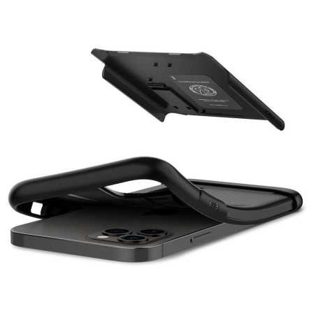 Spigen Slim Armor Maskica za iPhone 12 Pro - Black 108842