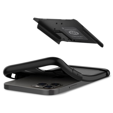 Spigen Slim Armor Maskica za iPhone 12 Pro Max - Black 108846