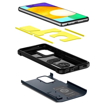 Spigen Tough Armor Maskica za Galaxy A72 / A72 5G - Metal Slate 136664