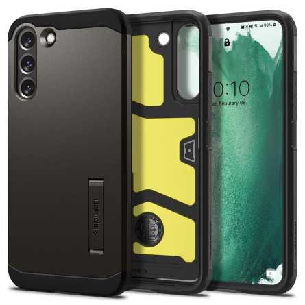Spigen maskica Tough Armor za Galaxy S22 Plus - Gunmetal 190691
