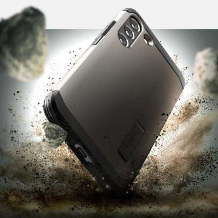Spigen maskica Tough Armor za Galaxy S22 Plus - Gunmetal 190696