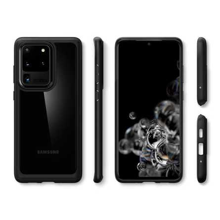 Spigen Ultra Hybrid Maskica za Galaxy S20 Ultra - Matte Black 108345