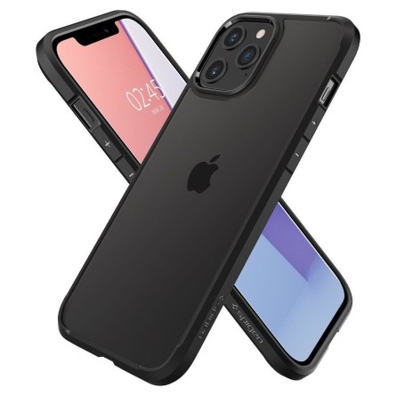 Spigen Ultra Hybrid Maskica za iPhone 12 - Matte Black 190419