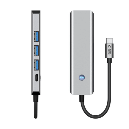 Tech-Protect HUB Adapter 5u1 – Sivi 264808