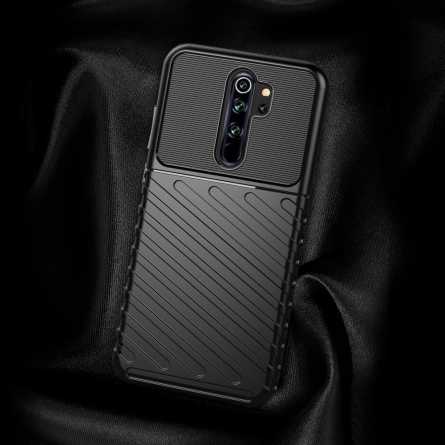 Thunder Rugged Silikonska Maskica za Redmi Note 8 Pro - Plava 108208
