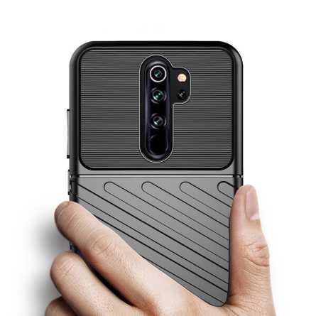Thunder Rugged Silikonska Maskica za Redmi Note 8T - Plava 108224
