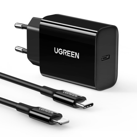 Ugreen zidni punjač 20W Type C  - kabel Type C na Lightning 150320