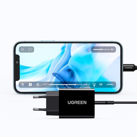 Ugreen zidni punjač 20W Type C  - kabel Type C na Lightning 150324