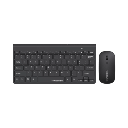 Wozinsky WZKM-078 bežični set tipkovnica + miš – crni 264798
