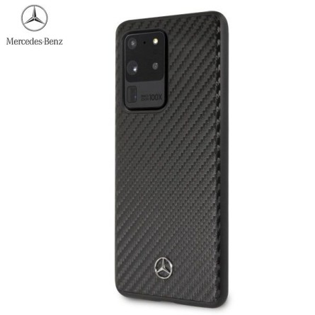 Mercedes Benz Originalna Maskica za Galaxy S20 Ultra –  Crna 100158