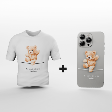 Muška Majica + Silikonska maskica za mobitel - F37 248252