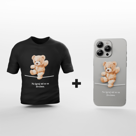 Muška Majica + Silikonska maskica za mobitel - F37 248253