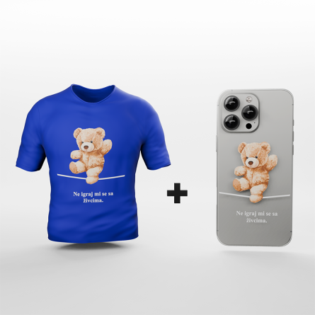 Muška Majica + Silikonska maskica za mobitel - F37 248255