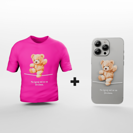 Muška Majica + Silikonska maskica za mobitel - F37 248256