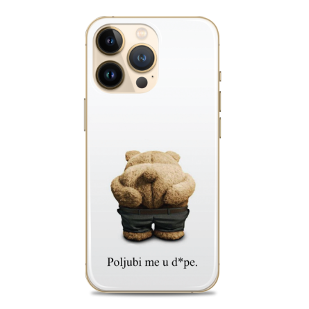 Silikonska Maskica za mobitel - "Poljubi me u d*pe" - F46 224881