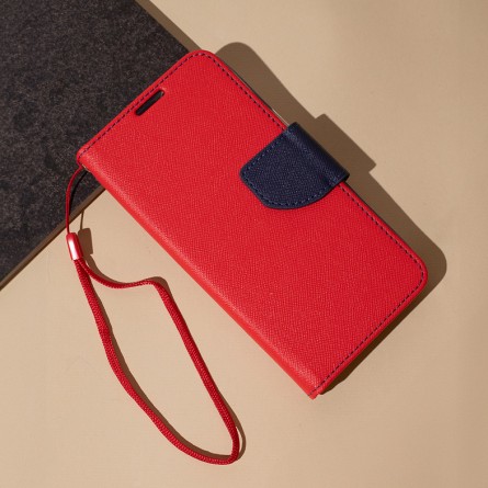 Fancy Wallet Maskica za Galaxy A05s - Crveno-plava 245463