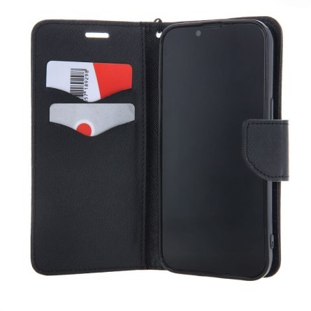 Fancy Wallet Maskica za Samsung Galaxy S24 Ultra - Crna 228291