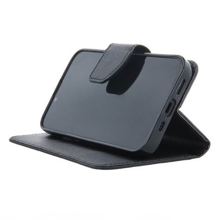 Fancy Wallet Maskica za Samsung Galaxy S24 Ultra - Crna 228292
