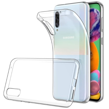 Ultra tanka Prozirna Silikonska maskica za Galaxy A90 224822