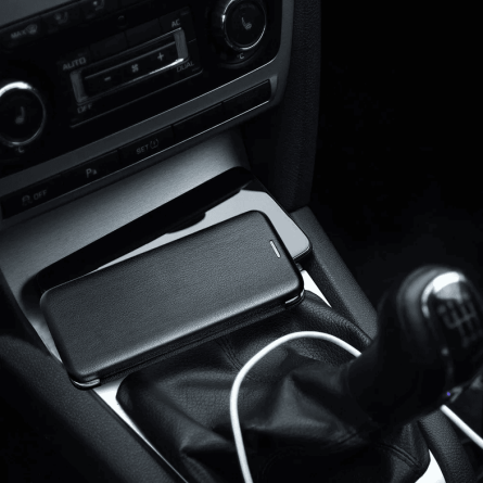 Flip Elegance preklopna maskica za Samsung Galaxy A05s - Crna 245435