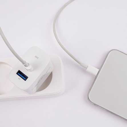 Forever zidni punjač QC - USB + Type C - 30W 241563