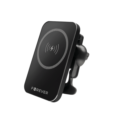 Forever Bežični autopunjač - Držač mobitela za ventilaciju - 15W 241172