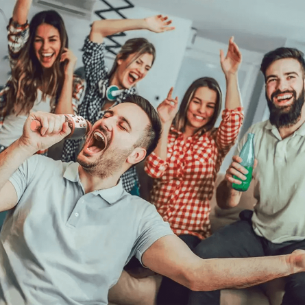 Forever karaoke mikrofon sa zvučnikom - Rose Gold 242584