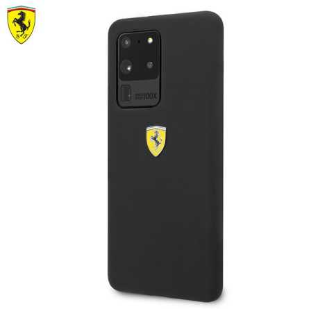 Ferrari Etui Originalna Maskica za Galaxy S20 Ultra – Crna 100590