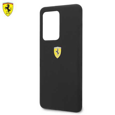 Ferrari Etui Originalna Maskica za Galaxy S20 Ultra – Crna 100591
