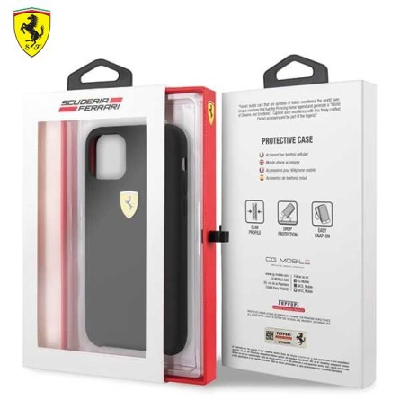 Ferrari Originalna Maskica za iPhone 11 Pro – Crna 99547