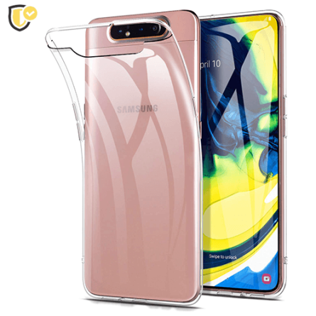 Ultra tanka Prozirna Silikonska maskica za Samsung Galaxy A80 31498