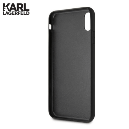Karl Lagerfeld Maskica za iPhone XS Max – Crna 43937
