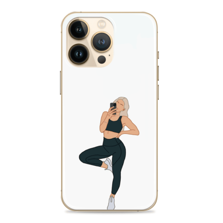 Silikonska maskica za mobitel - Fitness Girl - Gym - 29 242962