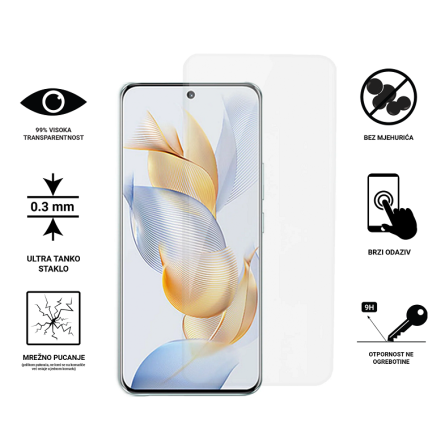 Zaštitno Staklo za ekran za Honor 90 (2D) - Prozirno 253523
